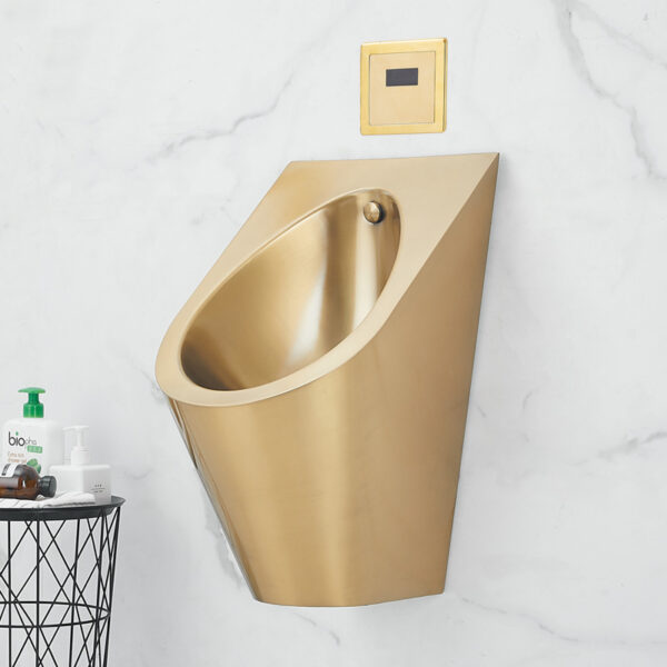 Stainless Steel Wall Mounted Urinal Portable Gold Urinal