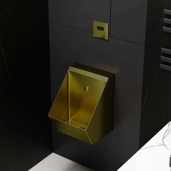 Bathroom 304 Stainless Steel Wall Mounted Urinal Toilet Urinals