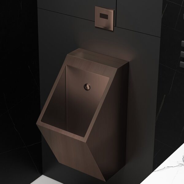 Sensor Urinal 304 Stainless Steel Wall Mounted Mens Urinal for Bathroom