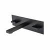 Matt Black Finished Solid Brass Wall Mounted