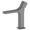 Matt Black Single Hole Brass Bathroom Faucet