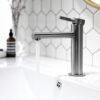 Modern Basin Mixer Faucet Brass Single Hole
