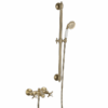 Modern Bathroom Wall Mounted Gold Shower Set