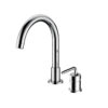 Modern Chrome Finish Brass Single Handle Thermostatic