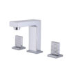 Modern Chrome Finished Brass Bathroom Faucet 8