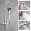 Modern Copper Piano White Hotel Bathroom Shower