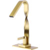 Modern Deck Mounted Single Hole Bathroom Taps