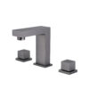 Modern Design Gun Metal Finish Brass Bathroom