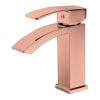 Modern Design Rose Gold Basin Faucets Single