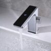 Modern Digital Basin Mixer Faucet Deck Mounted