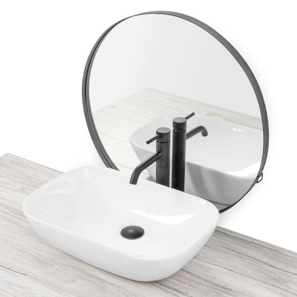 Modern Luxury Ceramic Countertop Hand Wash Basin Bathroom Table Top Mount Sinks