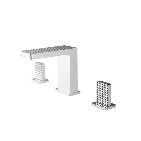 Grifos de lavabo monomando modernos de lujo, cromados, termostáticos, para encimera, para agua fría y caliente, grifo monomando para baño.