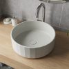Modern Minimalist Design Concrete Round Basin Polished.jpg 800x800