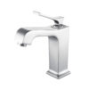 Modern Single Hole Chrome Brass Basin Mixers
