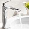 Modern Sink Faucet Bathroom Tap Single Handle
