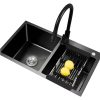 Modern Stainless Steel Kitchen Sink Double Dowl