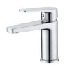 Modern Style Chrome Basin Mixer Tap Solid