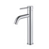 Modern Thermostatic Brass Bathroom Faucet Round Commercial