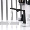 Modern Wash Basin Faucet Matte Black Single