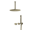 Modern style hotel bathroom gold color shower.png 800x800