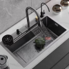Multifunction Kitchen Sink 304 Stainless Steel Kitchen Sink Modern Black Double Rainfalls Single Bowl Kitchen Sink Multifunction Kitchen Sink 304 Stainless Steel Kitchen.png 800x800 800x800 Multifunction Kitchen Sink 304 Stainless Steel Kitchen.png 800x800 800x800