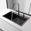 Multifunctional Pull-out Kitchen Mixer Faucet Sink Single Bowl Under Mount Stainless Steel Waterfall Kitchen Sink Multifunctional Pull out Kitchen Mixer Faucet Sink Multifunctional Pull out Kitchen Mixer Faucet Sink