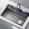Modern Waterfall Smart Kitchen Sink Stainless Steel Modern Pull Out Kitchen Faucet Nano Black Multifunction Undermount Modern Waterfall Smart.png 800x800 800x800 Nano Black Multifunction Undermount Modern Waterfall Smart.png 800x800 800x800