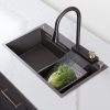 Nano Step Kitchen Sink Stainless Steel Handmade.jpg 800x800