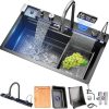 New Arrival Hot Sale SUS304 Waterfall Kitchen