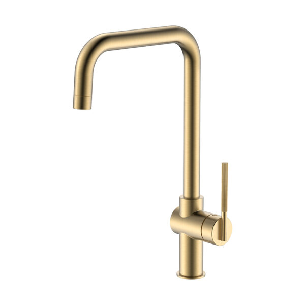 Novo design de torneiras de banheiro em ouro escovado, preço de atacado, torneira de latão para banheiro, torneira para pia de banheiro