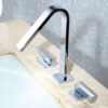 New Design Cross Handle Bathroom Chrome Bathroom