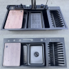 Kitchen Sink Mixer Stainless Steel 304 Brushed Kitchen Stainless Sinks with Dish Rack New Trendy 1000MM Kitchen Sink Mixer Stainless.png 800x800 800x800 New Trendy 1000MM Kitchen Sink Mixer Stainless.png 800x800 800x800