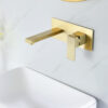 New Wall Mounted Basin Mixer Tap Bathroom