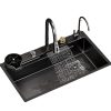 Sale Kitchen Sink Vegetable Basin 304 SS Large Tank, Household PVD Vacuum Plated Nano Thick Center Basin OSONOE Sale Kitchen Sink Vegetable Basin 304 OSONOE Sale Kitchen Sink Vegetable Basin 304