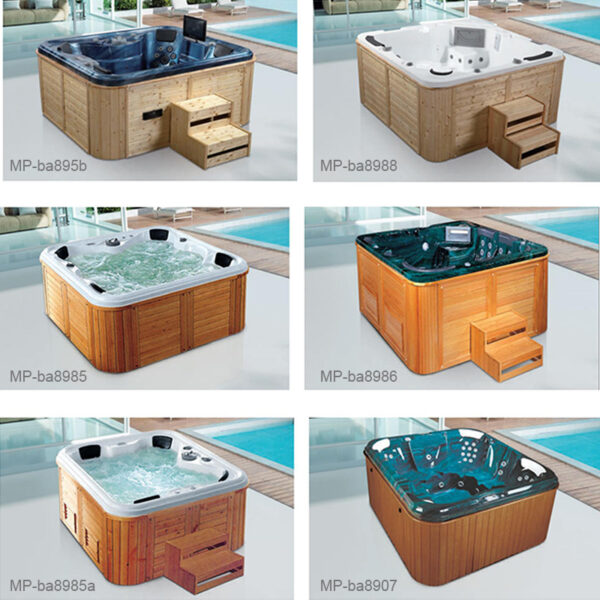 Buy Hot Tub With Jacuzzier Function,Outdoor Spa With Jacuzzier Function