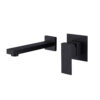 Pattern Handle Wall Mounted Single Handle Solid