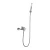Polished Contemporary Rain Shower Hot Cold Mixer