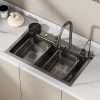 Premium 304 Stainless Steel Single Basin Kitchen