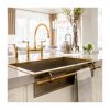Retro Farmhouse Style Handcrafted Copper Kitchen Sink.jpg 800x800