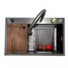 Single Bowl Under Mount Fregadero Sink Stainless Steel Smart Multifunction Kitchen Sink Single Bowl Under Mount Fregadero Sink Stainless Single Bowl Under Mount Fregadero Sink Stainless