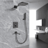 Single Handle Rainfall Shower System with Thermostatic