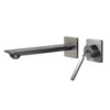 Single Handle Wall Mounted In Wall Brass
