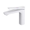 Solid White Brass Single Handle Faucet Thermostatic