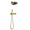 WEIHAO Brushed gold Wall Mounted Control Shower