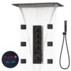 Wall Mount Waterfall Shower System 24 Inches