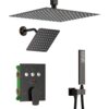 Wall Mounted Bathroom Shower Head Mixer Set