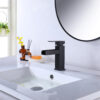 Waterfall Spout Faucet Deck Mounted Hand Wash