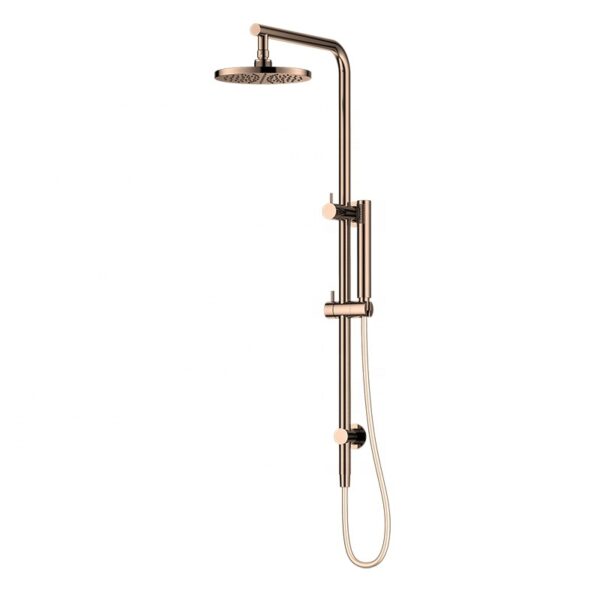 Watermark Bathroom Shower Accessories Wall Mounted Stainless Steel 304 Hot Cold Mixer Shower Head Faucet Set