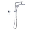Watermark Wels Wall Mounted Rainfall Shower Mixer