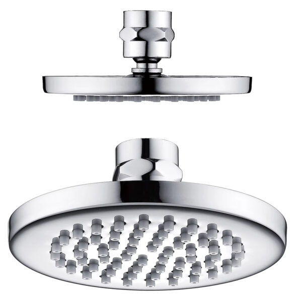 High Quality Concealed Shower Mixer Set Overhead Rain Shower Faucet Round Bathroom Set